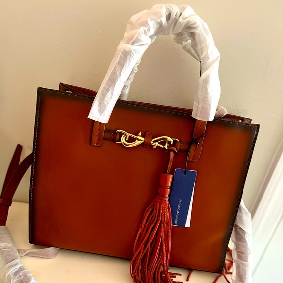 BEAUTIFUL Rebecca Minkoff brown handbag with strap! - Picture 3 of 7